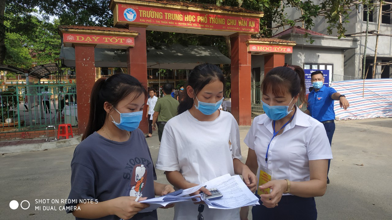 Kết thúc kỳ thi tốt nghiệp THPT, Yên Bái đảm bảo tốt an toàn phòng chống dịch bệnh - Ảnh 7.