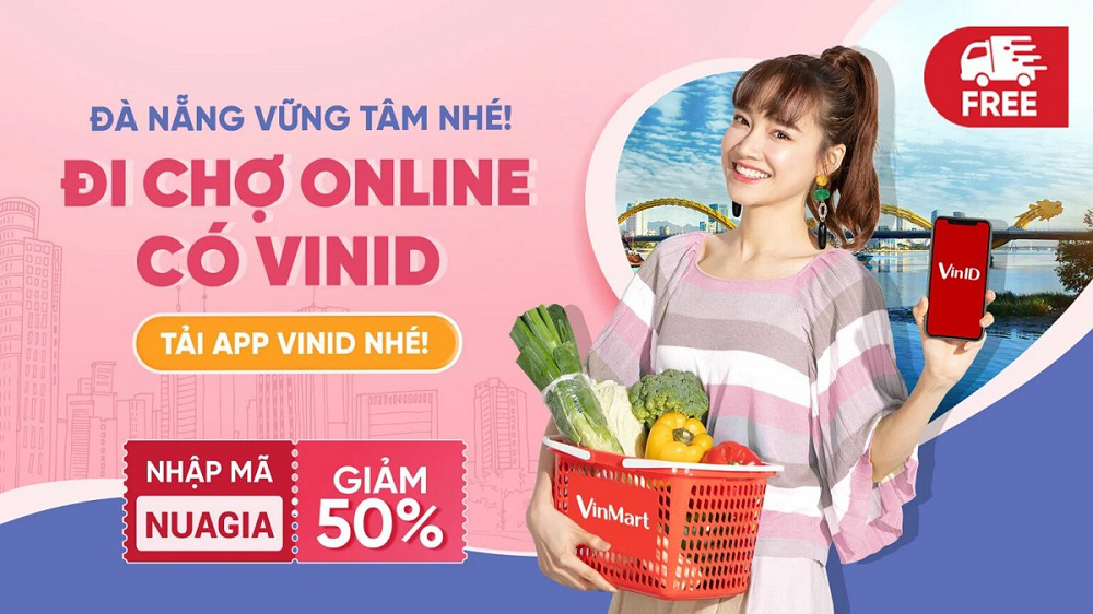 VinID &quot;bắt tay&quot; VinMart triển khai tính năng Đi chợ online tại Đà Nẵng - Ảnh 1.