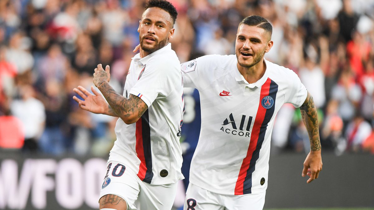 Bộ đôi Neymar - Icardi sẽ tỏa sáng giúp Paris Saint-Germain vào bán kết Champions League 2019-2020?