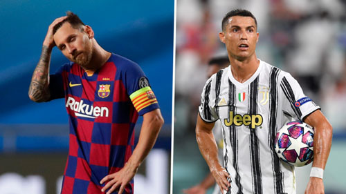 Messi và Ronaldo lần đầu vắng mặt ở bán kết sau 15 năm.