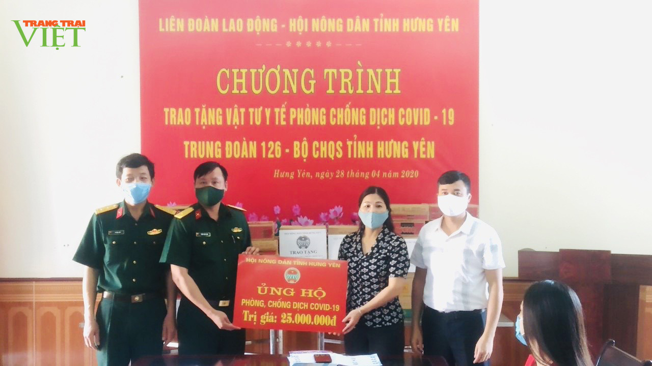 Hội ND tỉnh Hưng Yên: Đồng hành, hỗ trợ người dân, hội viên nông dân trong phòng, chống dịch Covid-19 - Ảnh 1.