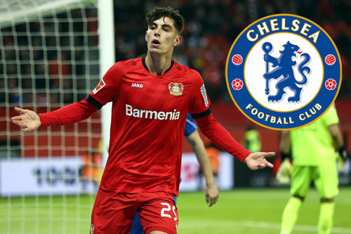 Kai Havertz sắp gia nhập Chelsea.