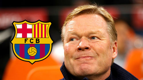 Ronald Koeman sắp trở thành HLV của Barcelona.