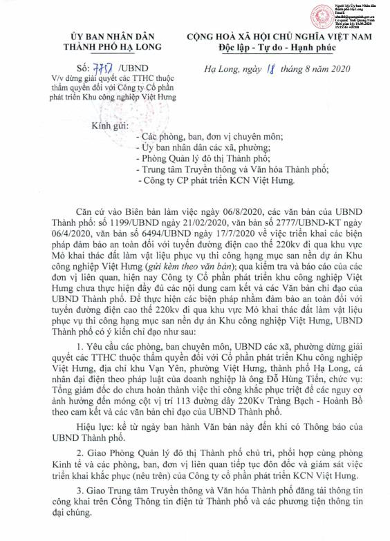 Quảng Ninh: Khai thác đất uy hiếp cột điện cao thế, doanh nghiệp bị dừng giải quyết TTHC - Ảnh 2.