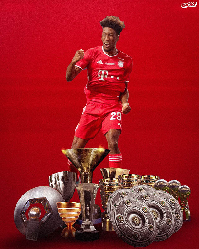 Kingsley Coman: Nhà sưu tầm danh hiệu ở tuổi 24 - Ảnh 1.