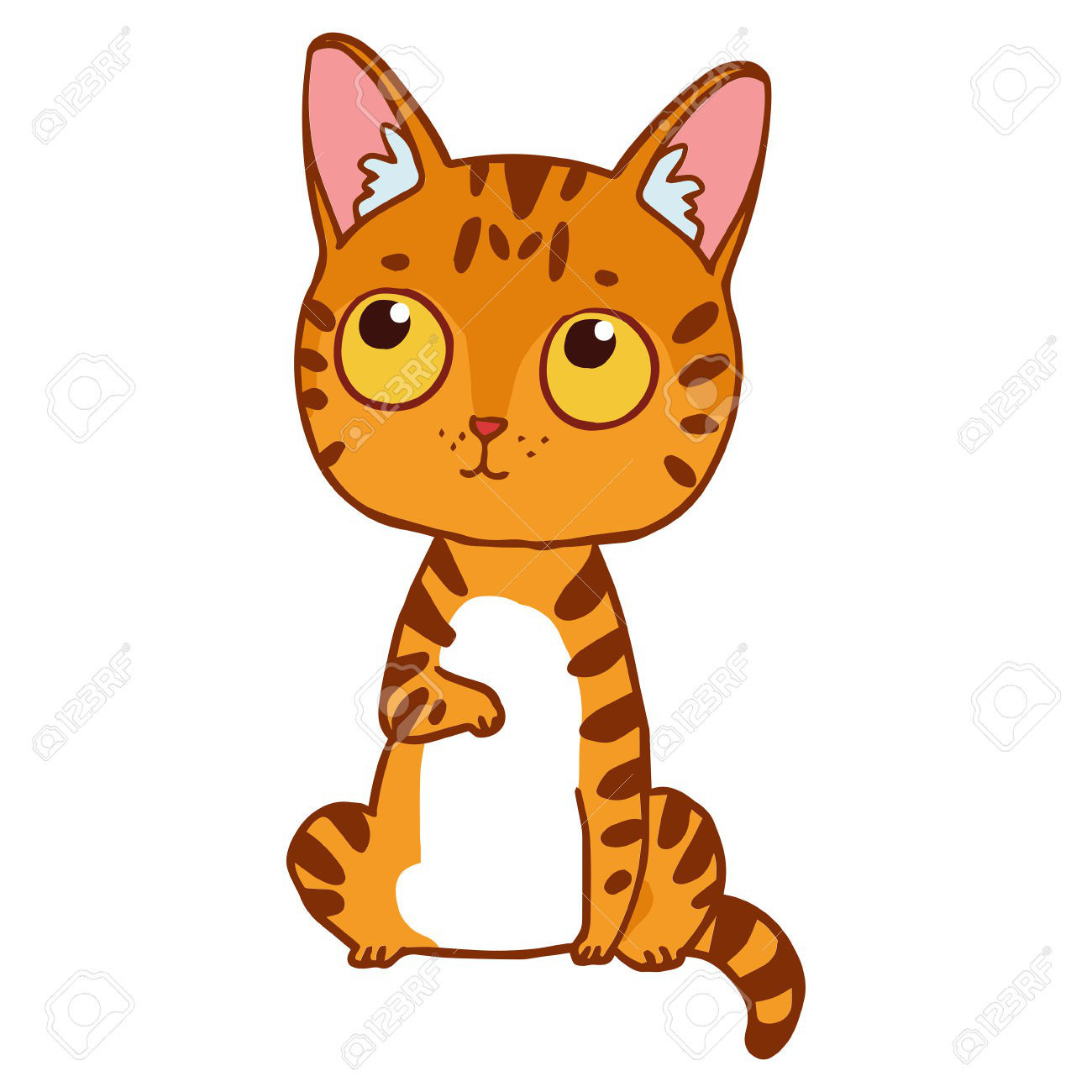 Cartoon cat существует. Стройная кошка мультяшный. Минусинская cartoon Cat. Ginger Cat cartoon. Казанский котик вектор.