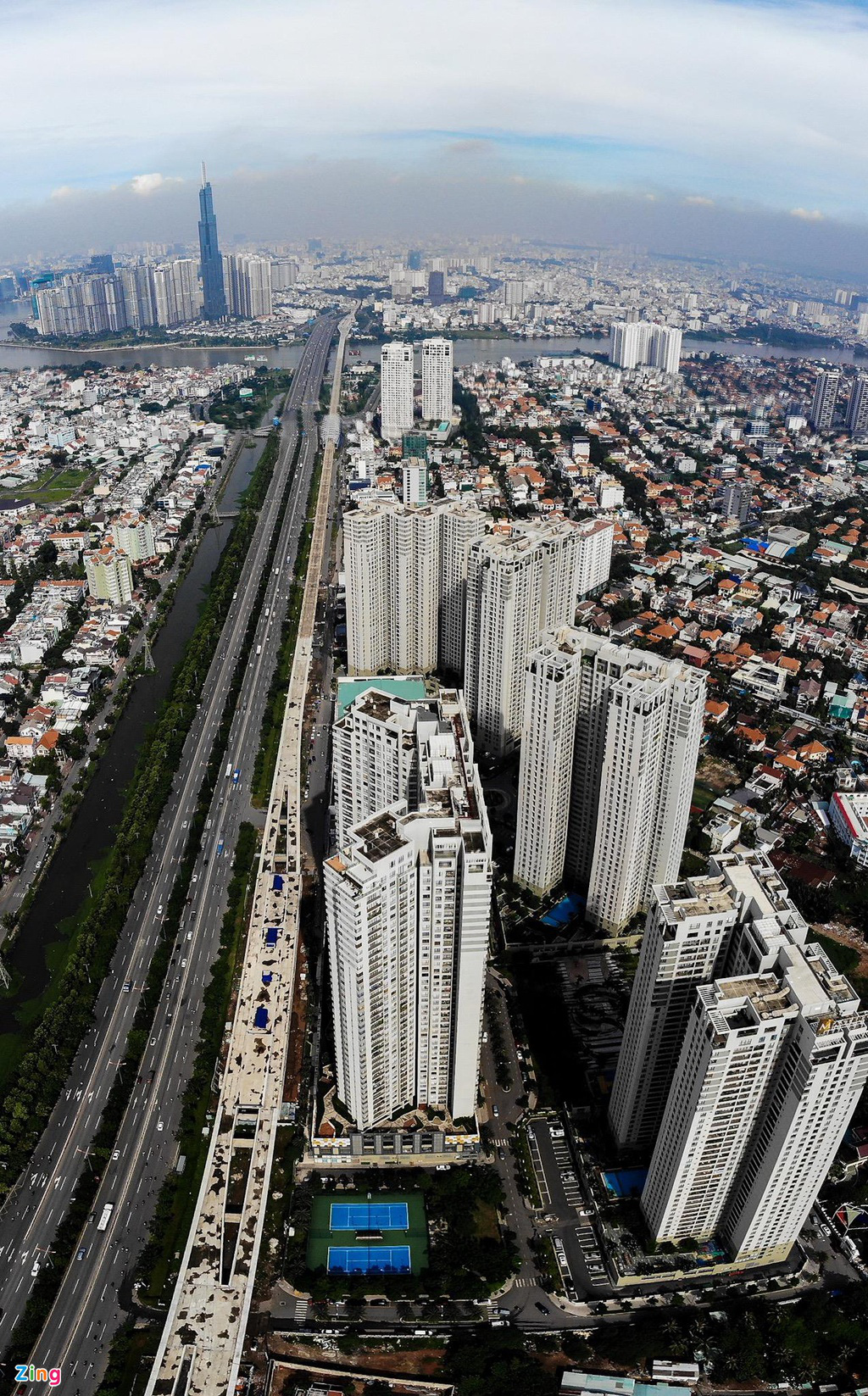 Chung cư dày đặc tuyến metro Bến Thành - Ảnh 2.