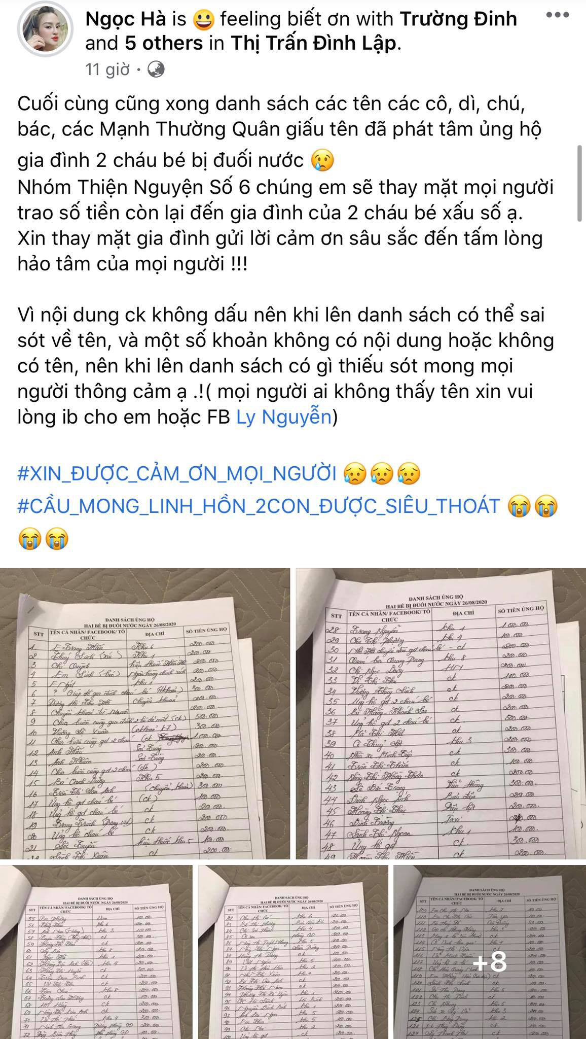 Nghẹn ngào đưa tiễn 2 cháu bé có gia cảnh khốn khó bị đuối nước - Ảnh 2.