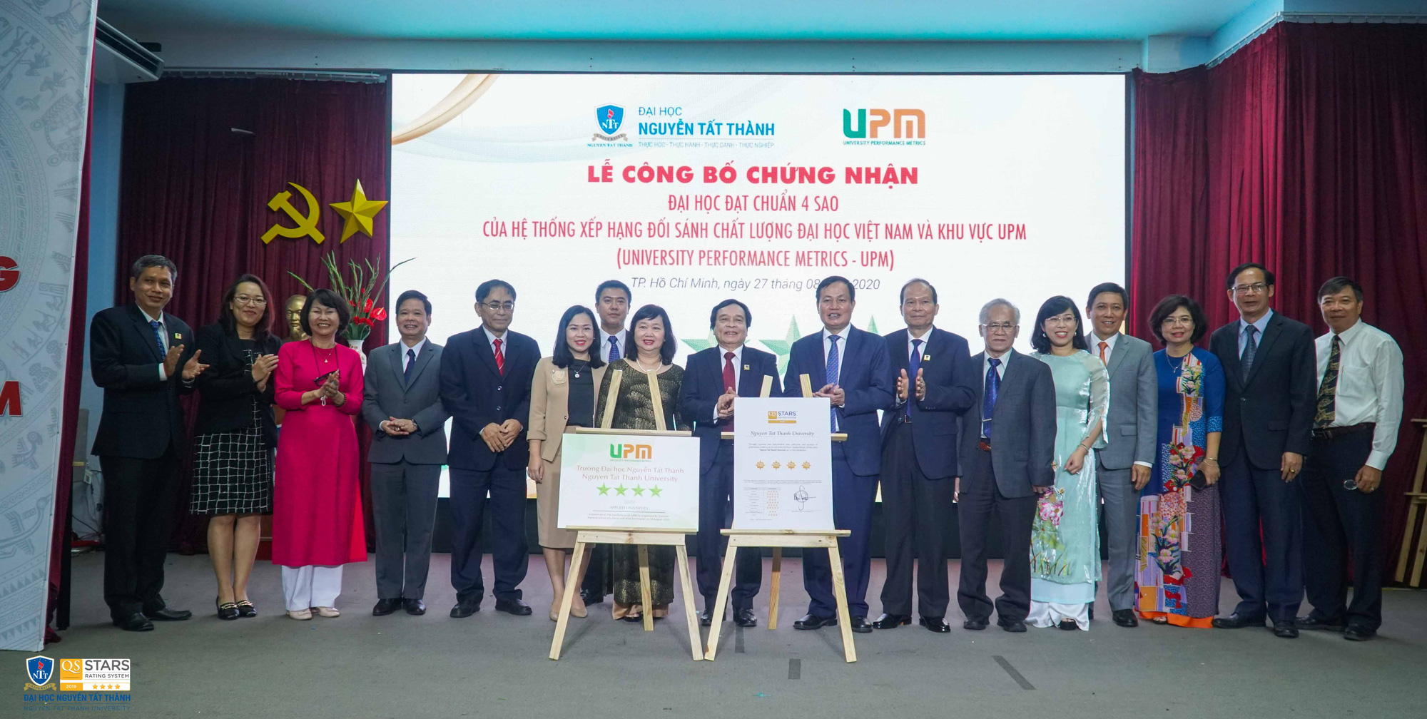 Trường ĐH ngoài công lập đầu tiên đón nhận chuẩn 4 sao UPM - Ảnh 1.