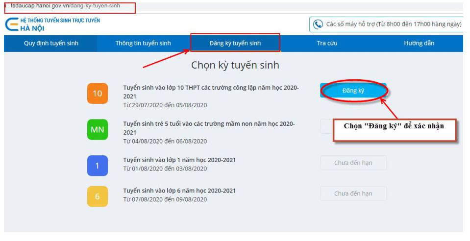 Hà Nội: Học sinh xác nhận nhập học vào lớp 10 THPT năm học 2020-2021 - Ảnh 3.