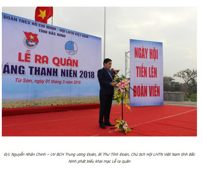 Chùm ảnh: Nhìn lại những hoạt động tiêu biểu của Bí thư Thành ủy Bắc Ninh Nguyễn Nhân Chinh khi làm Bí thư Tỉnh Đoàn - Ảnh 9.