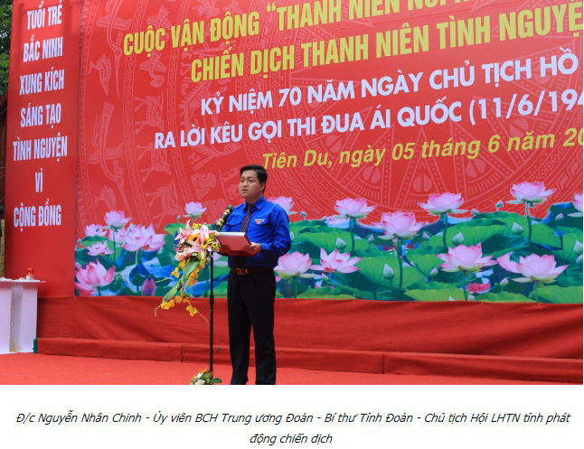Chùm ảnh: Nhìn lại những hoạt động tiêu biểu của Bí thư Thành ủy Bắc Ninh Nguyễn Nhân Chinh khi làm Bí thư Tỉnh Đoàn - Ảnh 14.