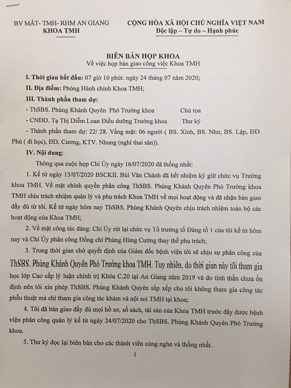 Vụ Trưởng khoa bỗng nhiên &quot;mất chức&quot;: Rất nhiều bất nhất trong thông cáo báo chí - Ảnh 5.