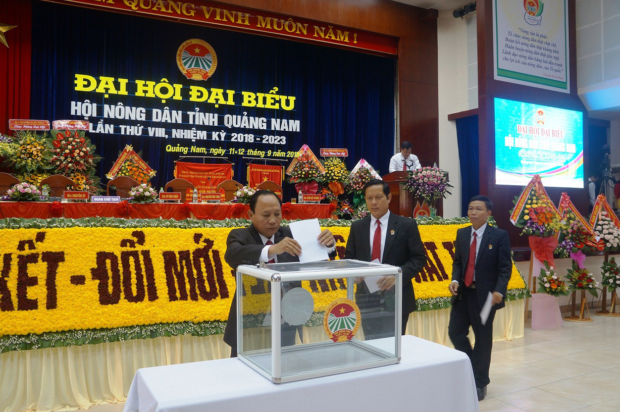 Chủ tịch Hội Nông dân tỉnh Quảng Nam làm Bí thư Huyện Phú Ninh - Ảnh 1.