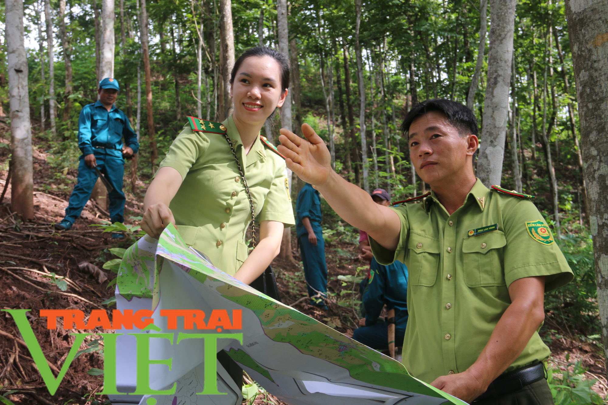 Hạt Kiểm lâm Yên Châu với công tác tuần tra bảo vệ rừng - Ảnh 1.