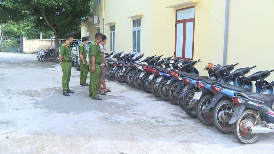 Phú Thọ: Bắt đối tượng trộm hàng chục xe máy liên huyện - Ảnh 2.