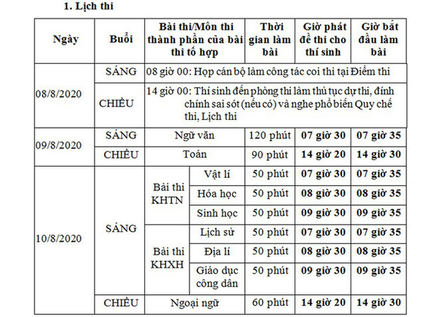 Gần 900.000 thí sinh bắt đầu môn thi Ngữ văn kỳ thi tốt nghiệp THPT 2020 - Ảnh 2.