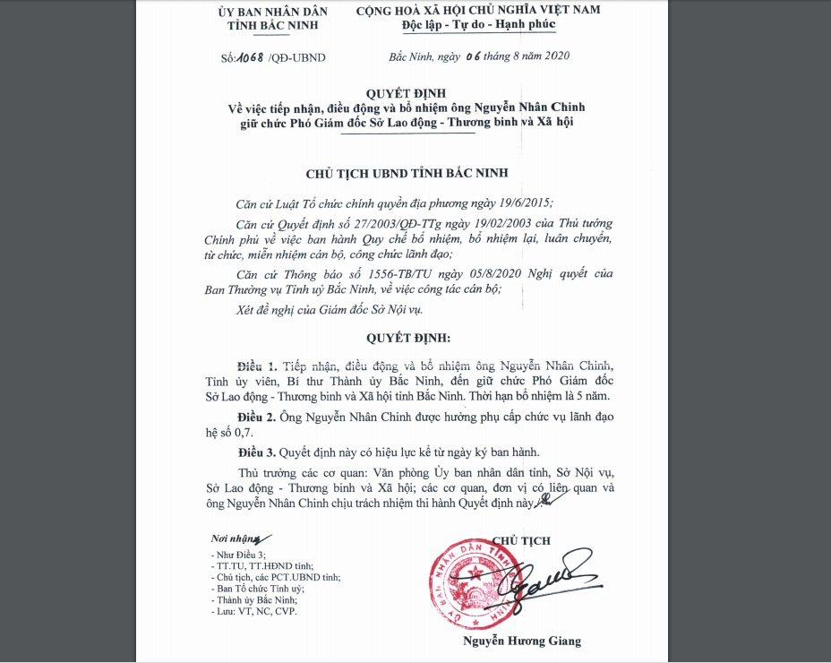 Ông Nguyễn Nhân Chinh tự đề nghị &quot;điều chỉnh lại&quot; việc phân công làm Bí thư Thành ủy Bắc Ninh - Ảnh 2.