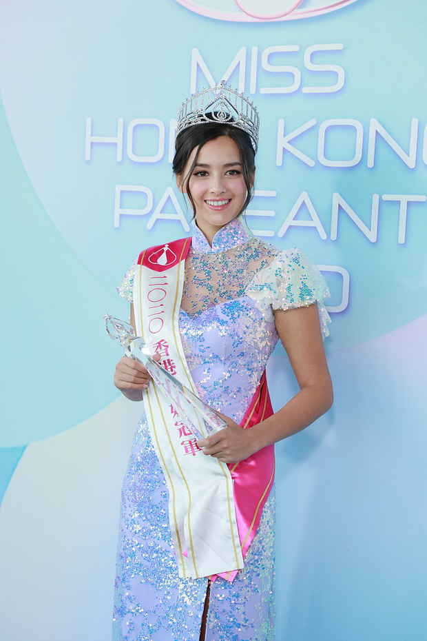 Cao vỏn vẹn 1m6, tân Hoa hậu Hồng Kông vẫn khuynh đảo mạng xã hội nhờ nhan sắc thần tiên tỷ tỷ - Ảnh 4.