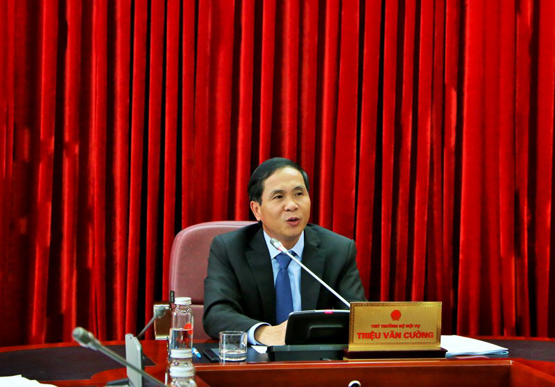 Ông Triệu Văn Cường được bổ nhiệm lại làm Thứ trưởng Bộ Nội vụ - Ảnh 1.