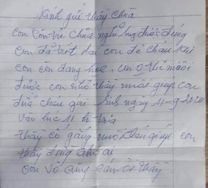 Hải Dương: Xót xa bé gái sơ sinh bỏ rơi trước cổng đền và lá thư nhờ nuôi giúp - Ảnh 2.