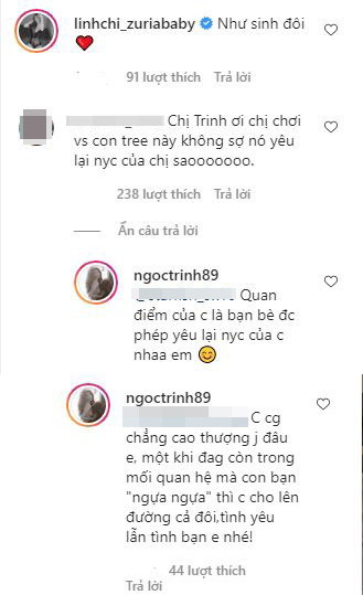 Ngọc Trinh “dằn mặt” kẻ cảnh báo cẩn thận Chi Pu “yêu lại người yêu cũ” - Ảnh 2.