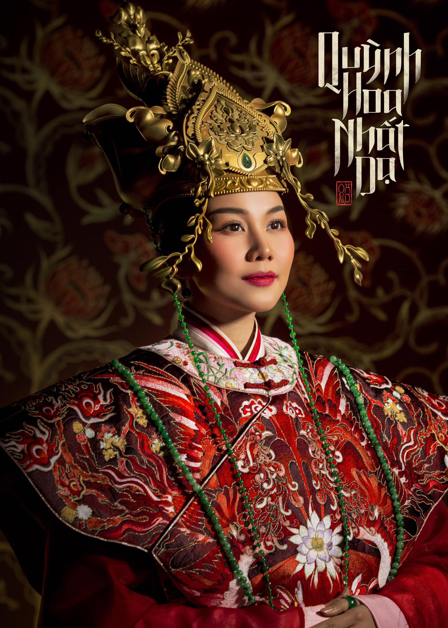 Mất 1000 giờ cho trang phục hoàng hậu Dương Vân Nga, &quot;Quỳnh Hoa nhất dạ&quot; đang vấp phải nhiều dấu hỏi - Ảnh 1.