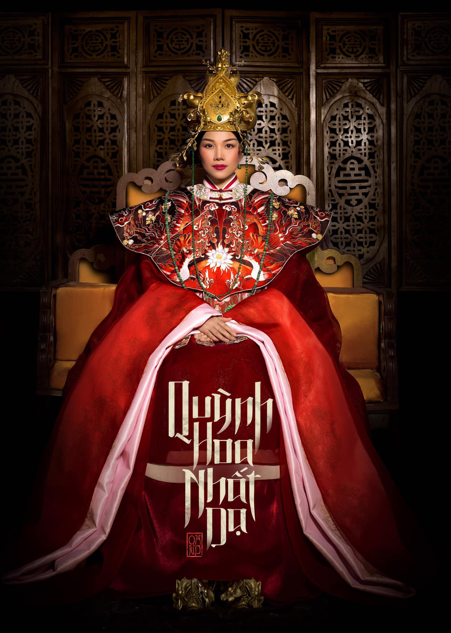 Mất 1000 giờ cho trang phục hoàng hậu Dương Vân Nga, &quot;Quỳnh Hoa nhất dạ&quot; đang vấp phải nhiều dấu hỏi - Ảnh 11.