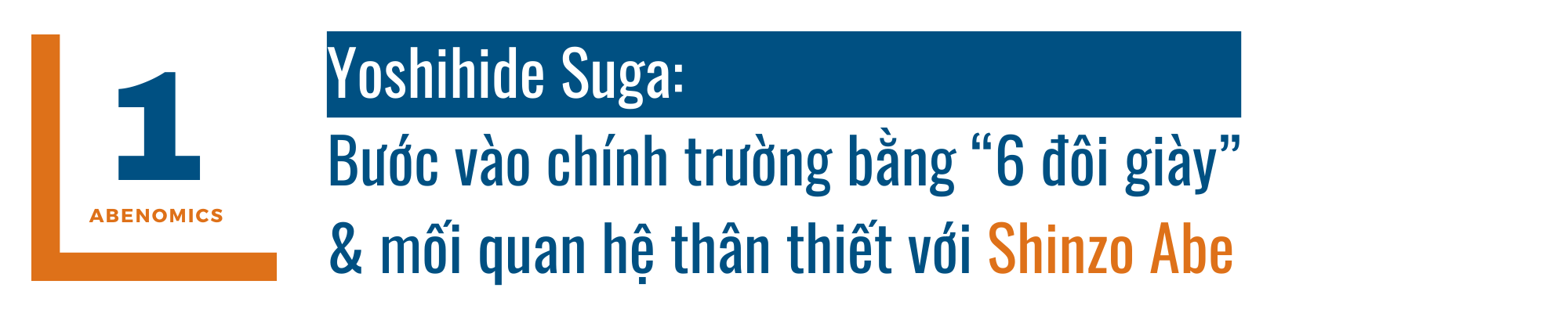 Người kế nhiệm Abe - Yoshihide Suga: &quot;truyền nhân&quot; của chính sách Abenomics - Ảnh 2.