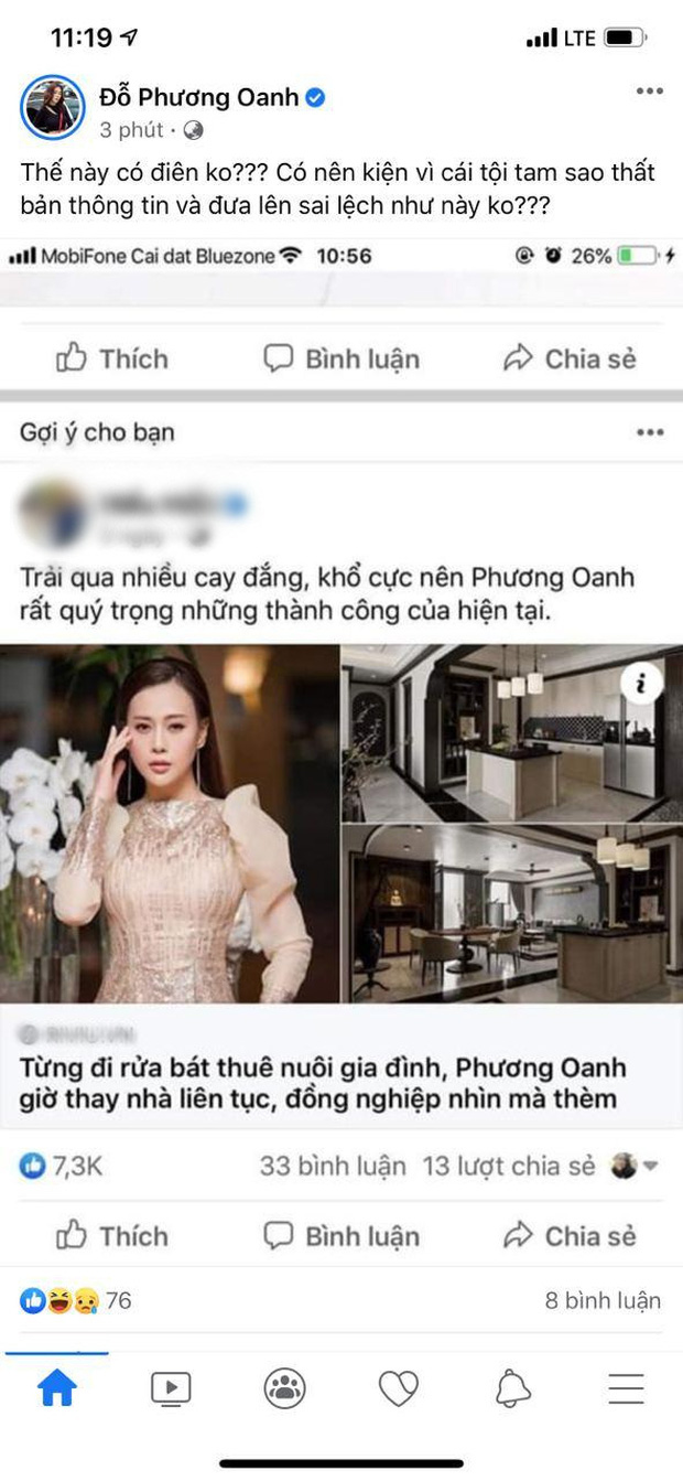 Phương Oanh lên tiếng trước thông tin từng đi rửa bát thuê - Ảnh 1.