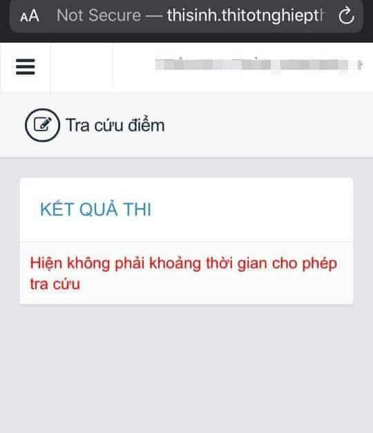 &quot;Lộ&quot; điểm thi THPT năm 2020 đợt 2 vì sự cố kỹ thuật - Ảnh 2.