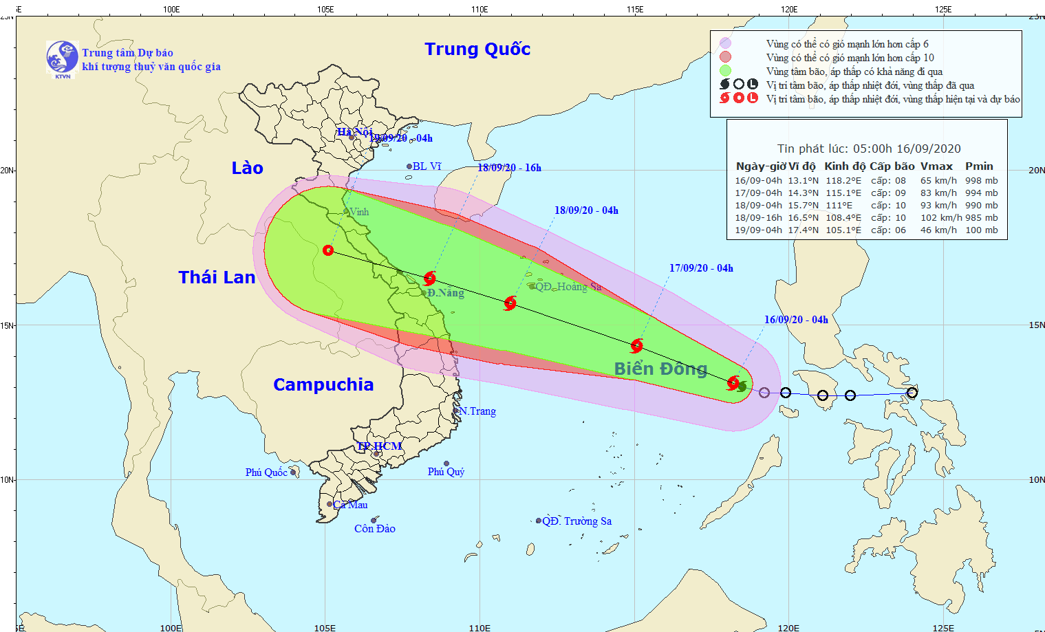 Biển Đông đón bão số 5, giật cấp 12, tàu thuyển cẩn trọng với gió mạnh - Ảnh 1.