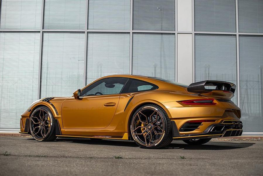 Porsche 911 Turbo S Gold Venom