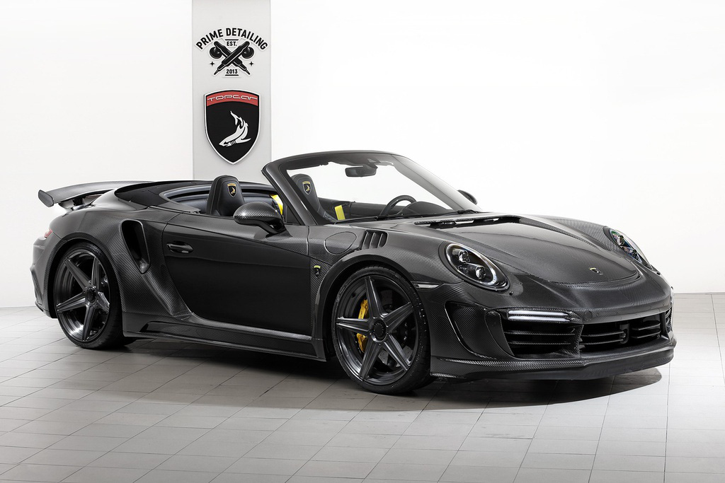 Porsche 911 Turbo S Gold Venom bản độ sợi carbon chịu nhiệt tới 120 độ C - Ảnh 4.