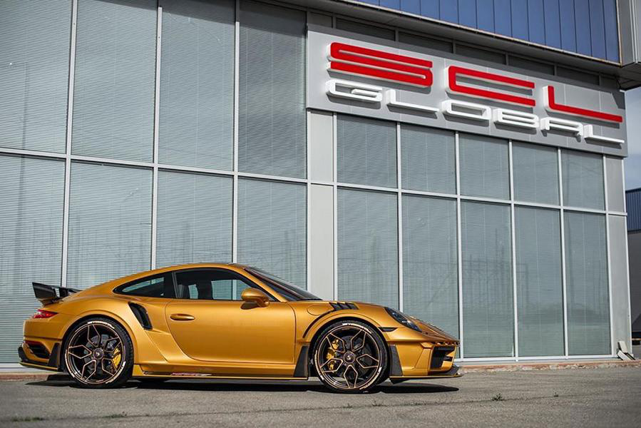 Porsche 911 Turbo S Gold Venom