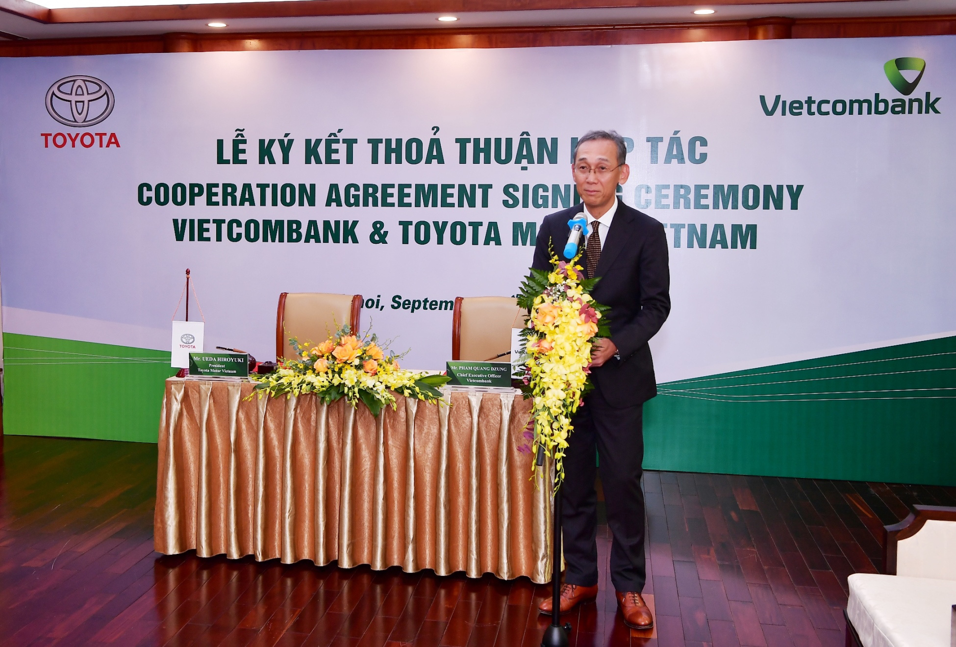 Vietcombank và Toyota Motor Việt Nam ký kết Thỏa thuận Hợp tác - Ảnh 3.