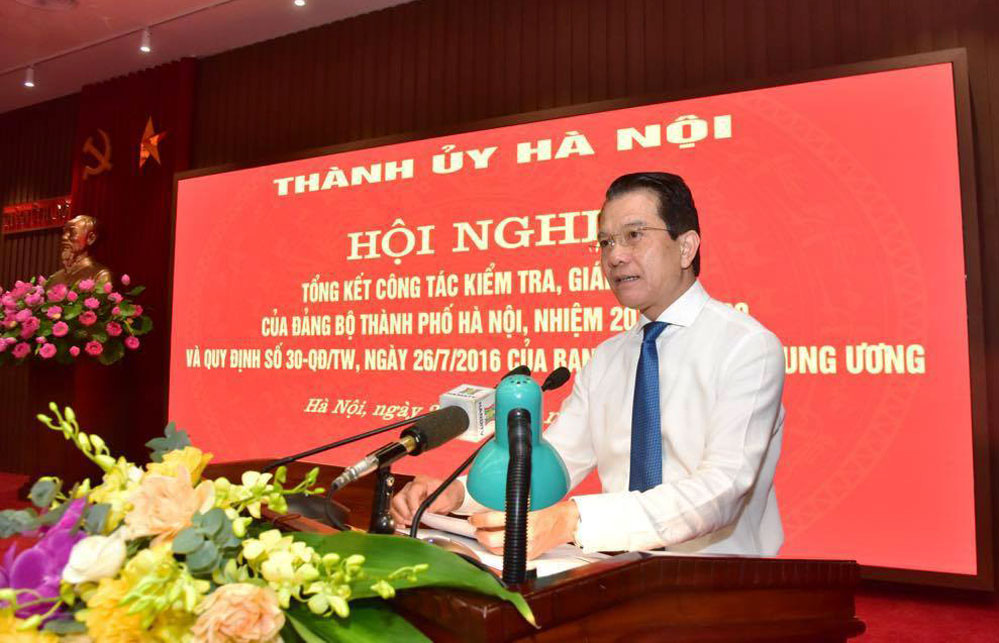 Hà Nội: 5 Thành ủy viên và hơn 4.100 đảng viên bị thi hành kỷ luật trong 5 năm vừa qua - Ảnh 1.