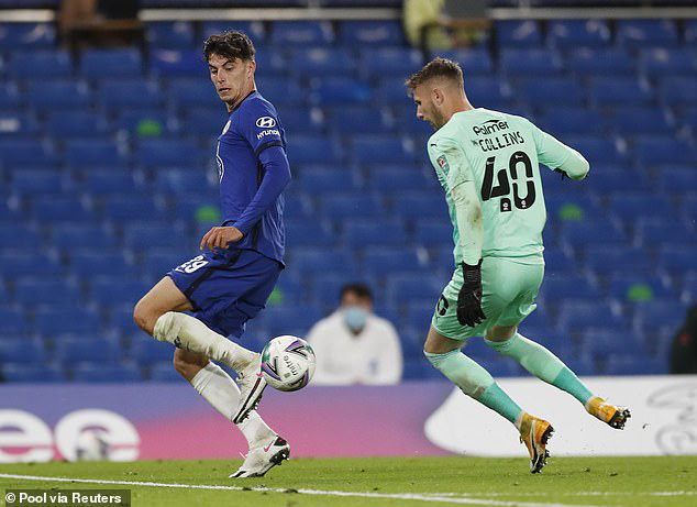 &quot;Bom tấn&quot; Kai Havertz lập hat-trick, HLV Lampard ca ngợi hết lời - Ảnh 1.