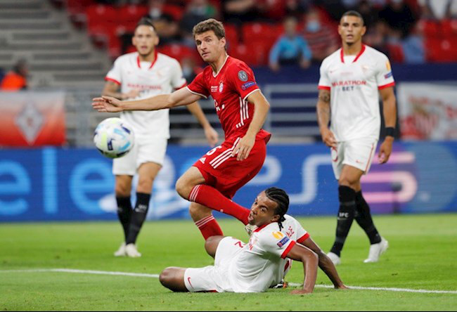 Sevilla thất bại trước Bayern, vì sao HLV Lopetegui vẫn tự hào? - Ảnh 1.