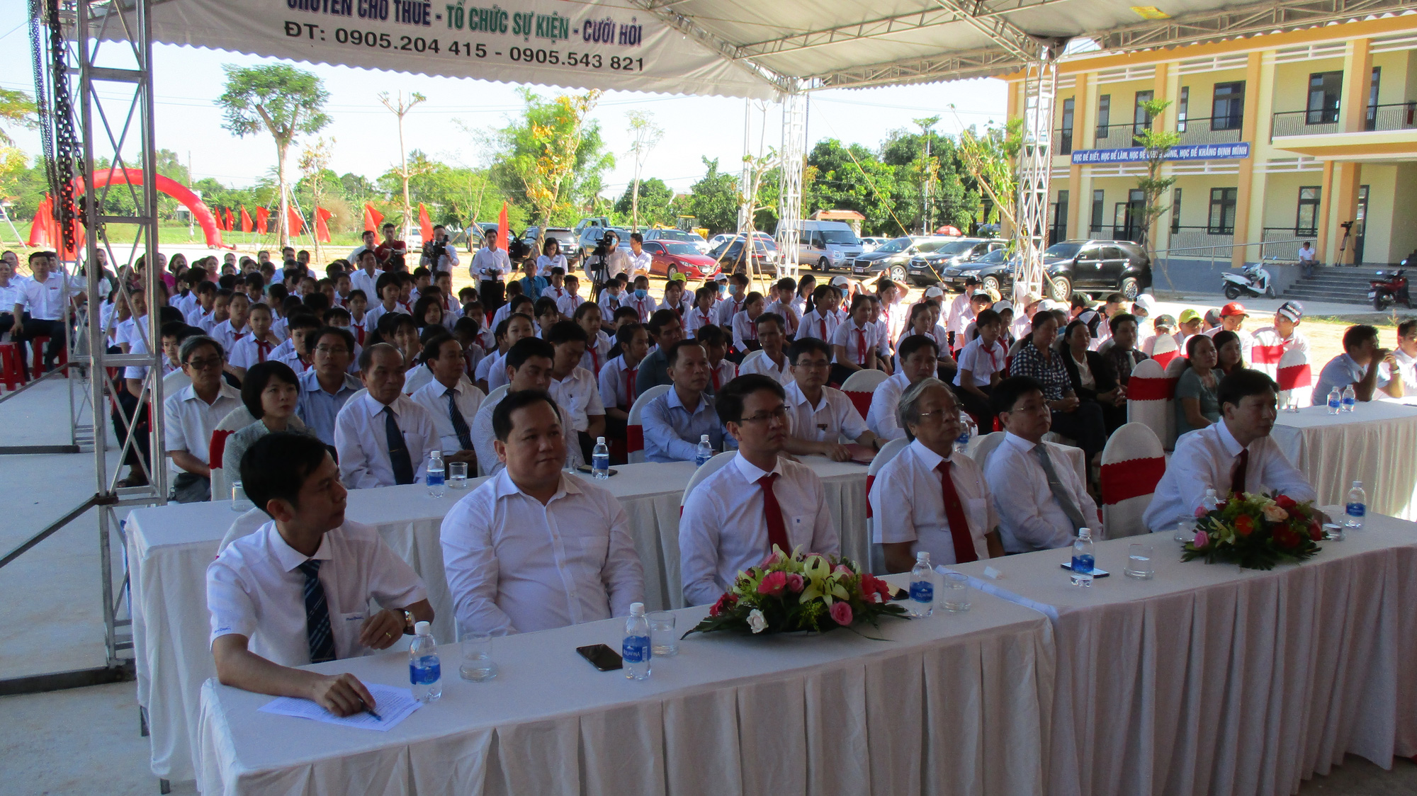 Quảng Nam: Khánh thành Trường THCS Nguyễn Đức An, công trình được Agribank tài trợ 10 tỷ đồng - Ảnh 2.