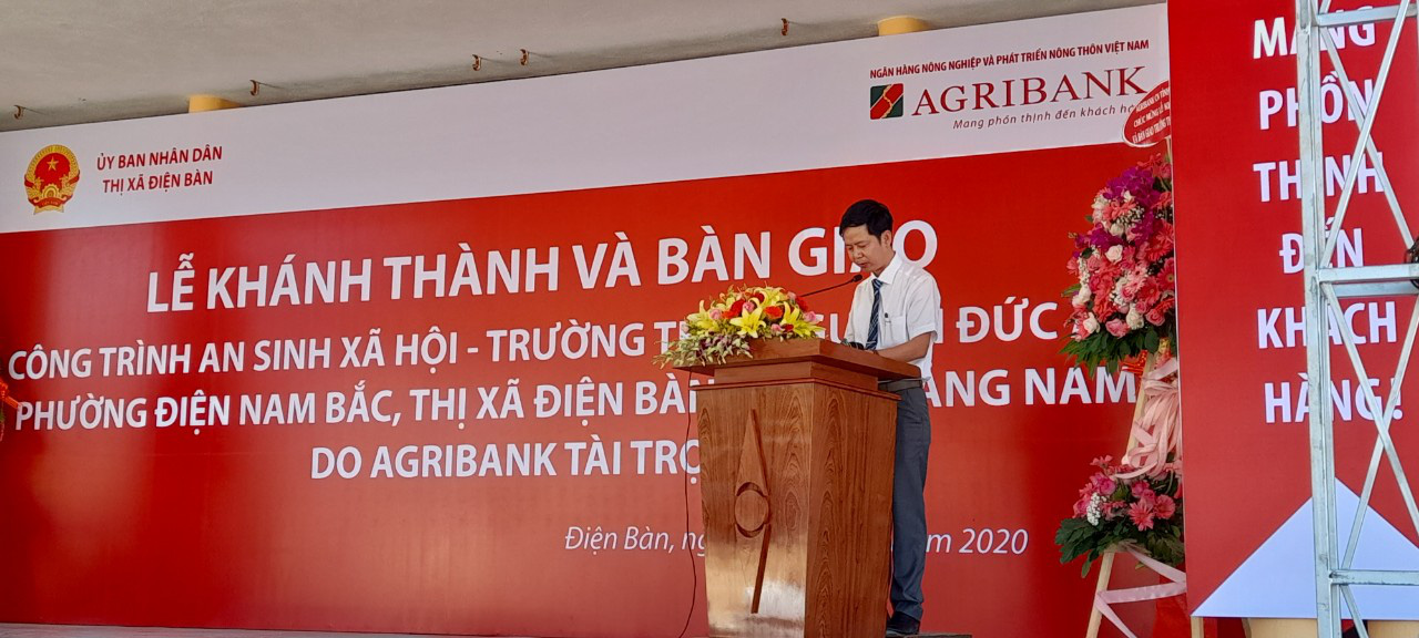 Quảng Nam: Khánh thành Trường THCS Nguyễn Đức An, công trình được Agribank tài trợ 10 tỷ đồng - Ảnh 4.