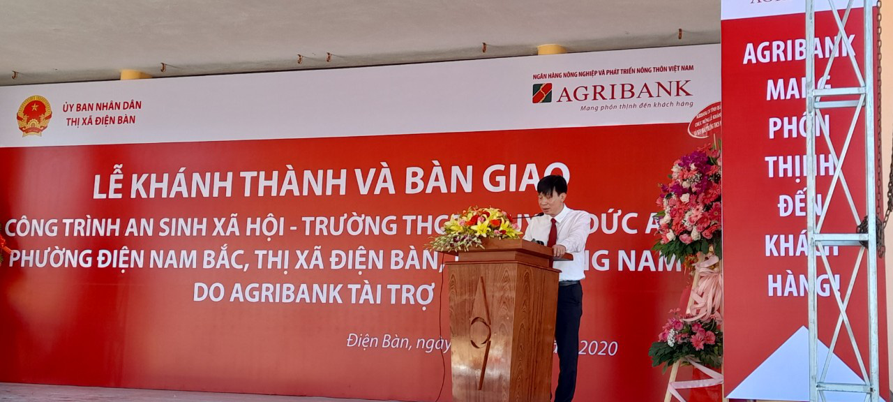 Quảng Nam: Khánh thành Trường THCS Nguyễn Đức An, công trình được Agribank tài trợ 10 tỷ đồng - Ảnh 3.