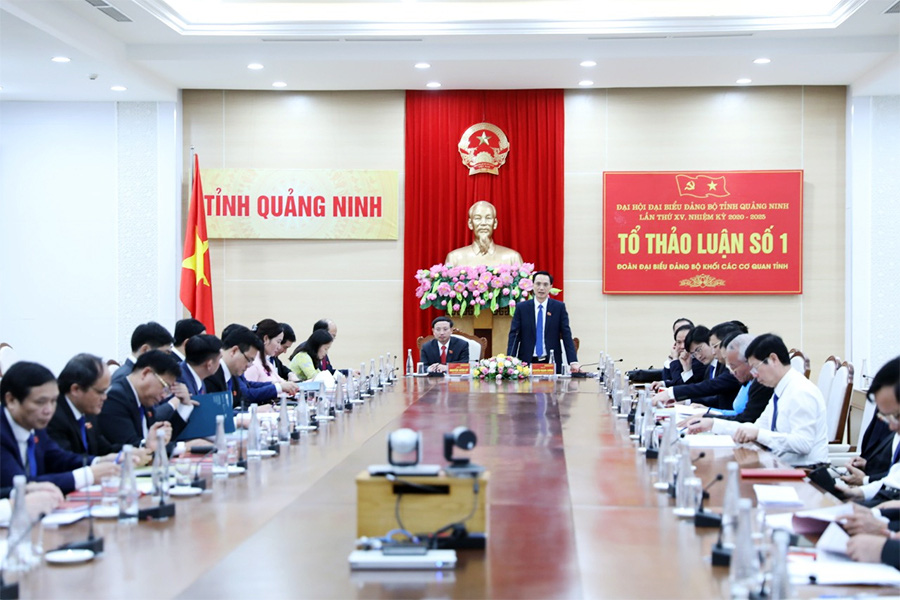 350 đại biểu Quảng Ninh thảo luận về dự thảo các văn kiện trình Đại hội XIII của Đảng    - Ảnh 3.