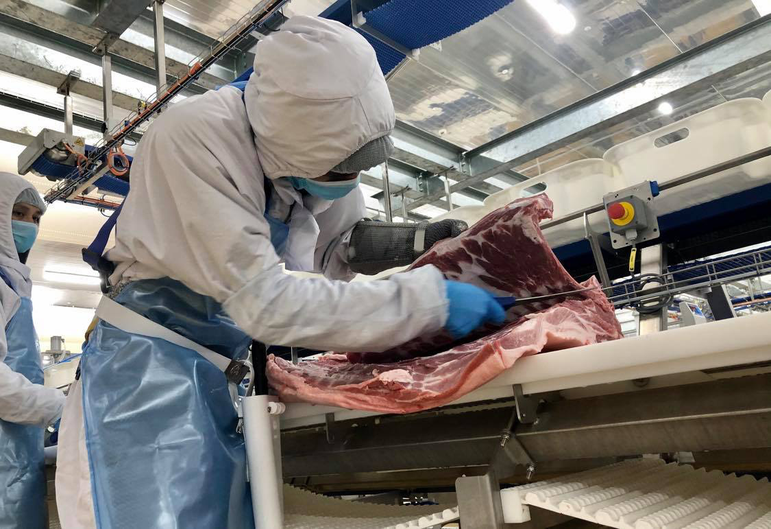 Bên trong nhà máy lạnh 4 độ C chế biến thịt mát, vốn đầu tư 1.800 tỷ sắp khánh thành - Ảnh 4.