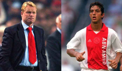 HLV Ronald Koeman và Mido.