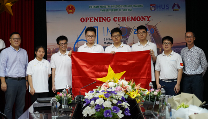 Đoàn Việt Nam đạt thành tích cao tại Olympic Toán học quốc tế IMO 2020 - Ảnh 1.