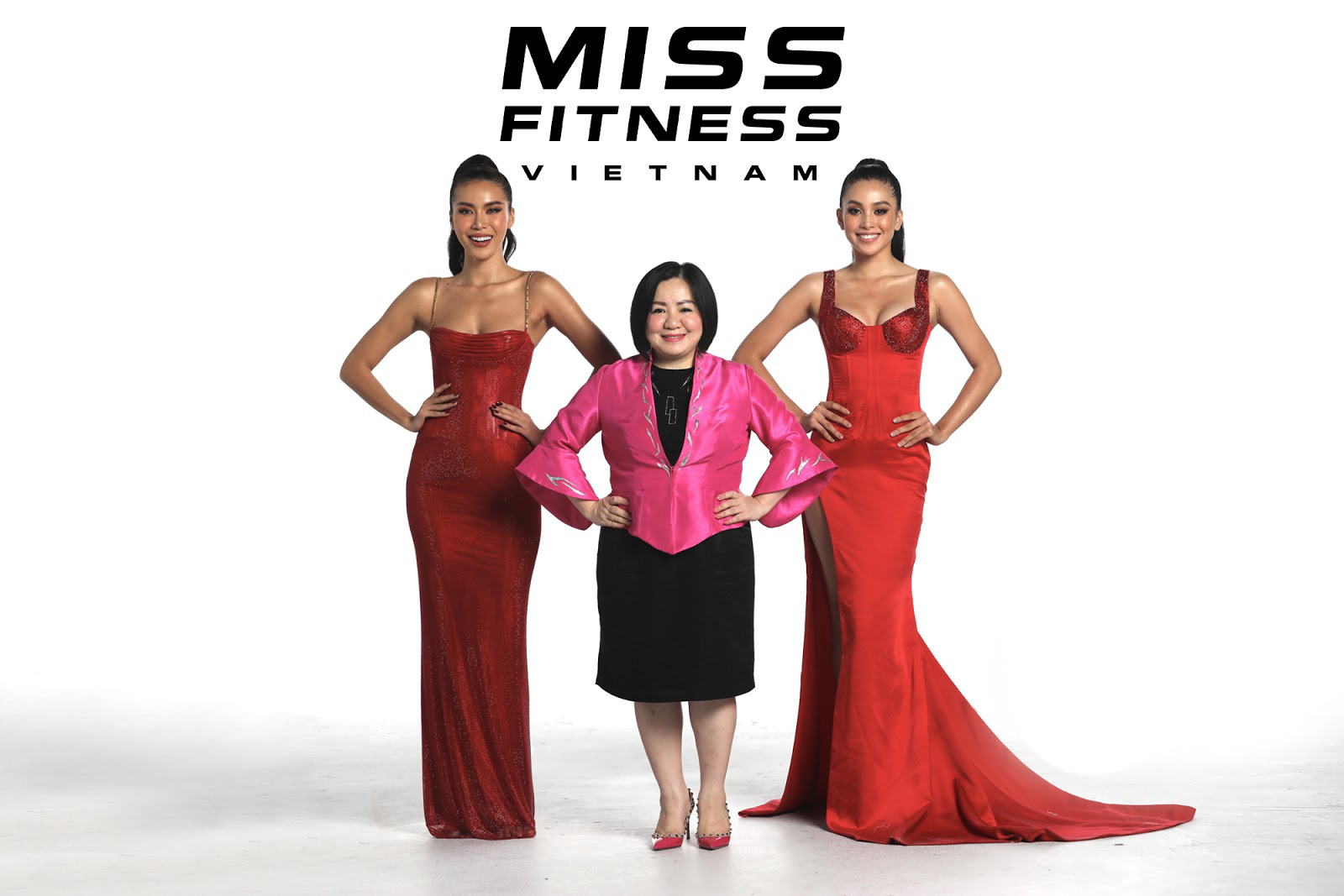 Siêu mẫu Minh Tú và hoa hậu Tiểu Vy đọ nhan sắc khi làm giám khảo Miss Fitness Vietnam  - Ảnh 3.