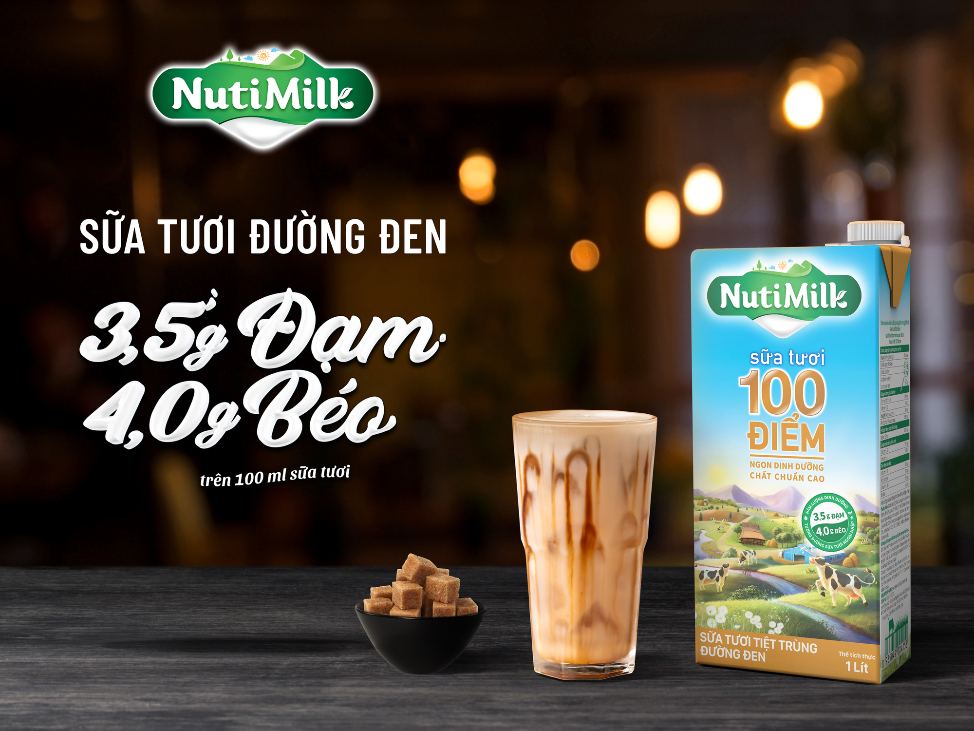 Sữa đường đen 100 điểm NutiMilk - Hương vị ngon tuyệt, giúp mẹ dụ bé uống sữa trong &quot;tích tắc&quot; - Ảnh 2.