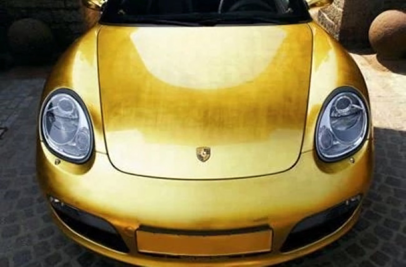 Siêu xe Porsche dát vàng đầu tiên trên thế giới  - Ảnh 3.