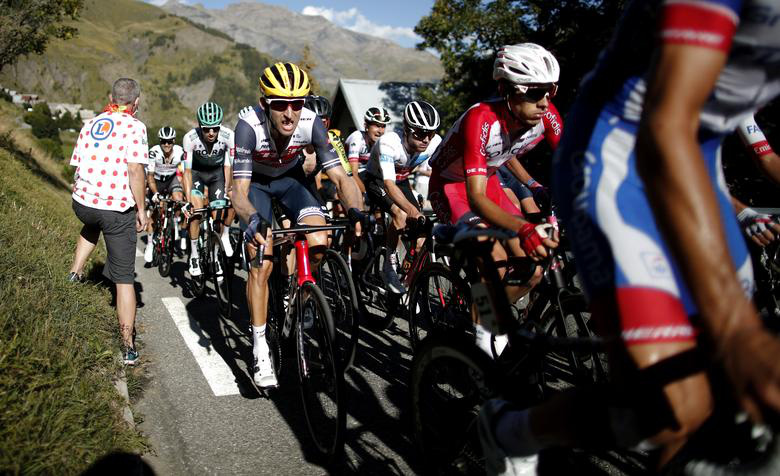 Hình ảnh đẹp về giải đua vòng quanh nước Pháp - Tour de France giữa dịch Covid-19 - Ảnh 2.